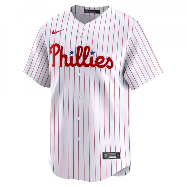 Men's Philadelphia Phillies Zack Wheeler Nike White Home Limited Player Jersey