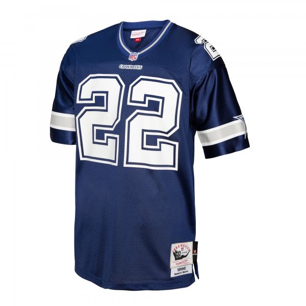 Men's Dallas Cowboys Emmitt Smith Mitchell & Ness Navy Legacy Replica Jersey