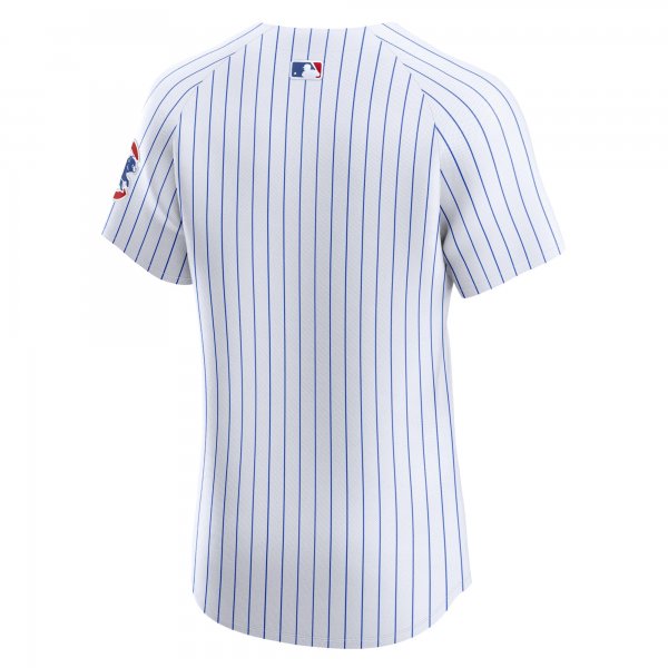 Men's Chicago Cubs Nike White Home Elite Jersey