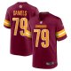 Men's Washington Commanders Braeden Daniels Nike Burgundy Team Game Jersey