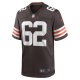 Men's Cleveland Browns Siaki Ika Nike  Brown Team Game Jersey