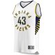 Youth Indiana Pacers Pascal Siakam Fanatics White Fast Break Player Jersey - Association Edition