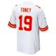 Men's Kansas City Chiefs Kadarius Toney Nike White  Game Jersey