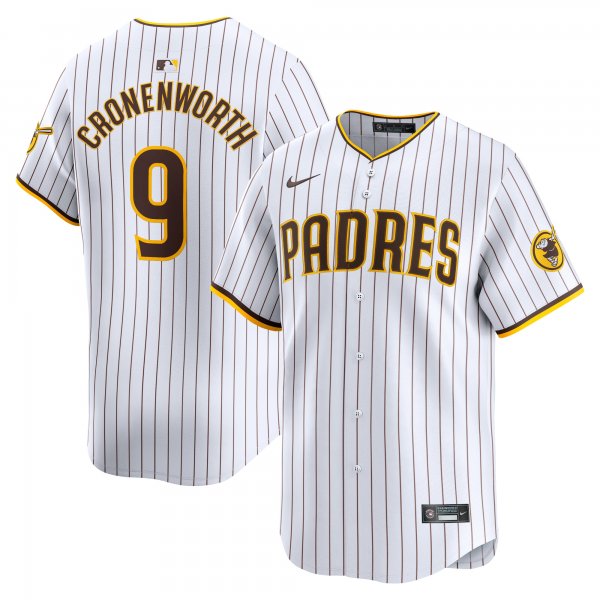 Men's San Diego Padres Jake Cronenworth Nike White Home Limited Player Jersey