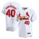 Men's St. Louis Cardinals Willson Contreras Nike White Home Limited Player Jersey