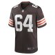 Men's Cleveland Browns Joe DeLamielleure Nike Brown Game Retired Player Jersey