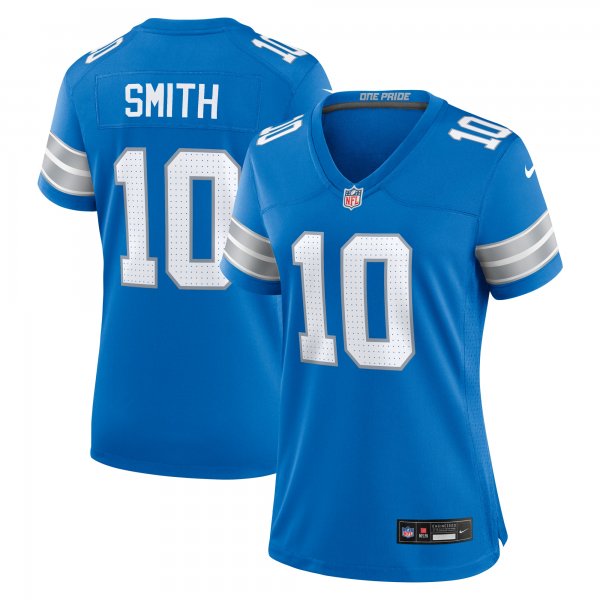 Women's Detroit Lions Tre'Quan Smith Nike  Blue Game Jersey