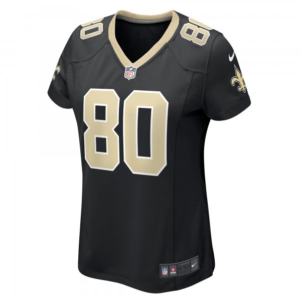 Women's New Orleans Saints Jimmy Graham Nike  Black Team Game Jersey