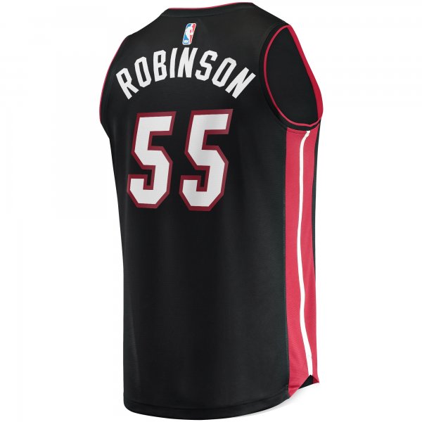 Men's Miami Heat Duncan Robinson Fanatics Black Fast Break Replica Jersey - Icon Edition