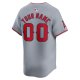 Men's Los Angeles Angels  Nike Gray Away Limited Custom Jersey