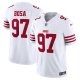 Men's San Francisco 49ers Nick Bosa Nike White Vapor F.U.S.E. Limited Jersey