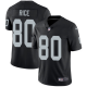 Men's Nike Las Vegas Raiders #80 Jerry Rice Black Team Color Stitched NFL Vapor Untouchable Limited Jersey