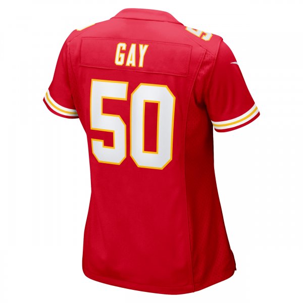 Women's Kansas City Chiefs Willie Gay Nike Red Game Jersey