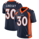 Men's Nike Denver Broncos #30 Phillip Lindsay Limited Navy Blue NFL Vapor Jersey