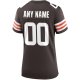 Women's Nike Cleveland Browns Brown Custom Game Jersey