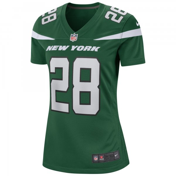 Women's New York Jets Curtis Martin Nike Gotham Green Game Retired Player Jersey