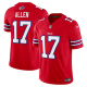 Men's Buffalo Bills #17 Josh Allen Nike Red Vapor F.U.S.E. Limited Jersey