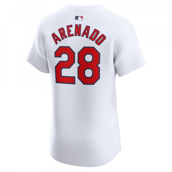 Men's St. Louis Cardinals Nolan Arenado Nike White Home Elite Player Jersey