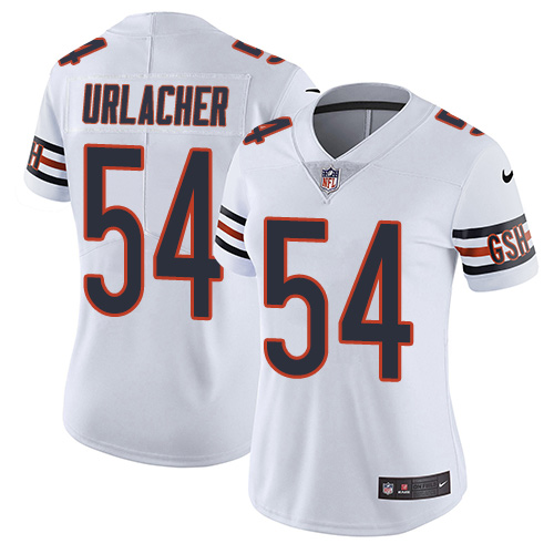 Nike Chicago Bears #54 Brian Urlacher White Women's Stitched NFL Vapor Untouchable Limited Jersey