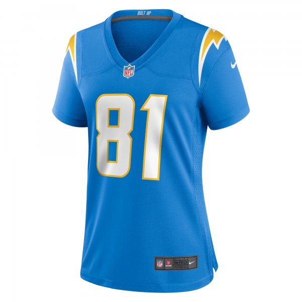 Women's Los Angeles Chargers Will Dissly Nike  Powder Blue  Game Jersey