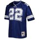 Men's Dallas Cowboys 1996 Emmitt Smith Mitchell & Ness Navy Throwback Retired Player Jersey