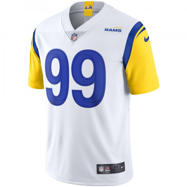 Men's Los Angeles Rams Aaron Donald Nike White Alternate Vapor Limited Jersey