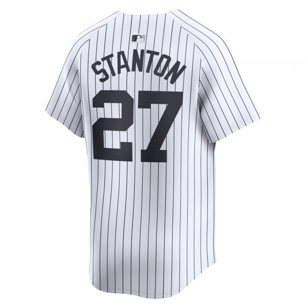 Men's New York Yankees Giancarlo Stanton Nike White Home Limited Player Jersey