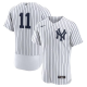 Men's New York Yankees #11 Anthony Volpe Nike Home Flex Base Player White Jersey