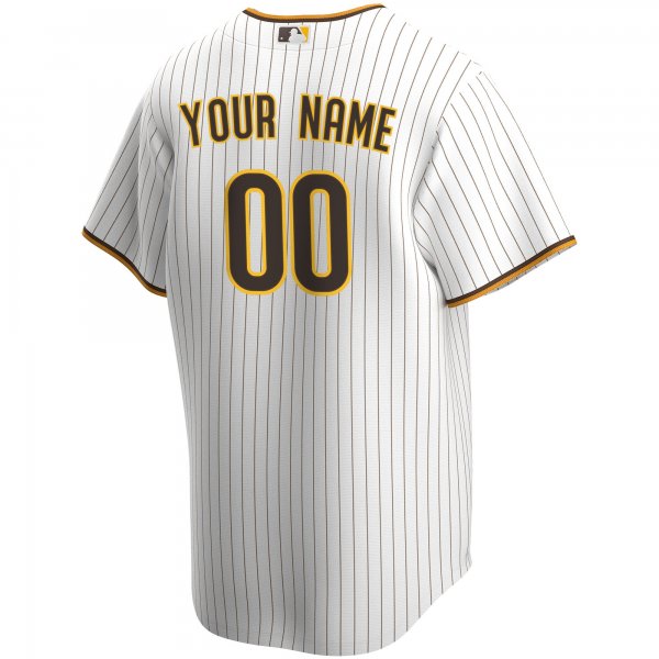 Youth San Diego Padres Nike White Replica Custom Jersey