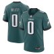 Men's Philadelphia Eagles Bryce Huff Nike Midnight Green Game Player Jersey