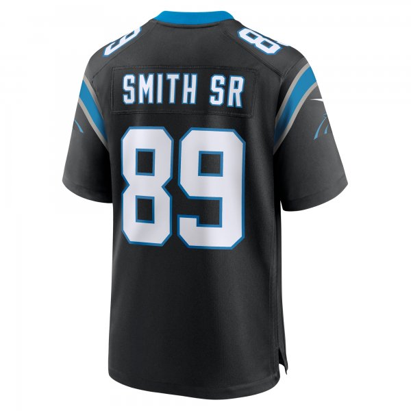 Men's Carolina Panthers Steve Smith Sr. Nike Black Retired Player Game Jersey