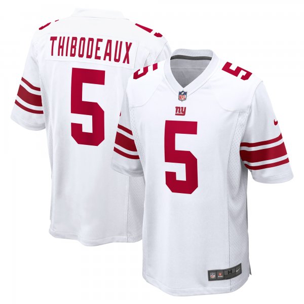 Men's New York Giants Kayvon Thibodeaux Nike White Player Game Jersey