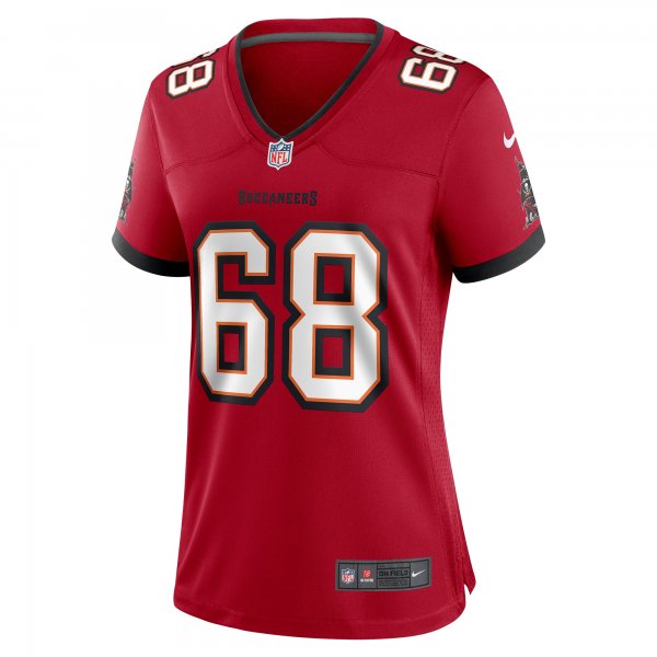 Women's Tampa Bay Buccaneers Ben Bredeson Nike  Red  Game Jersey