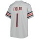 Youth Chicago Bears Justin Fields Nike Gray Inverted Game Jersey