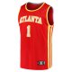 Men's Atlanta Hawks Jalen Johnson Fanatics Red Fast Break Replica Jersey - Icon Edition