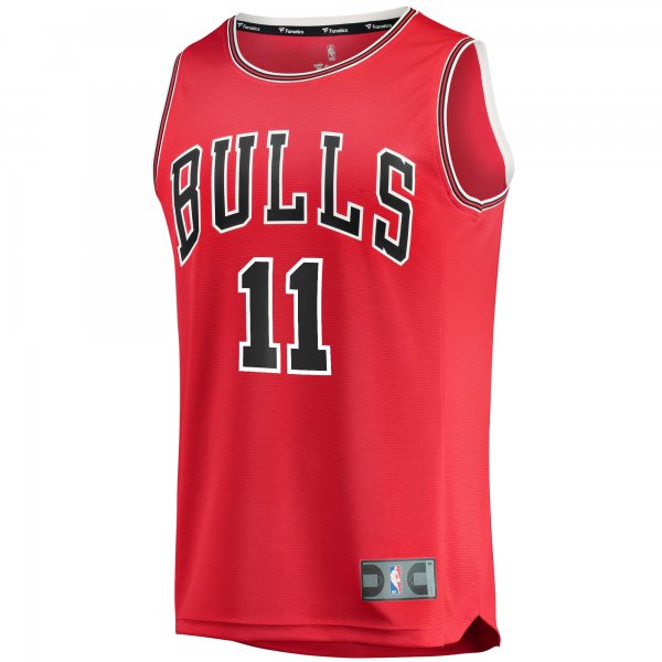 Men's Chicago Bulls DeMar DeRozan Fanatics Red Fast Break Replica Player Jersey - Icon Edition