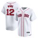 Men's Boston Red Sox Connor Wong Nike White Home Limited Player Jersey