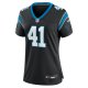 Women's Carolina Panthers Spencer Brown Nike Black Team Game Jersey