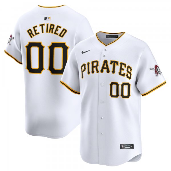 Men's Pittsburgh Pirates Nike White Home Limited Pick-A-Player Retired Roster Jersey