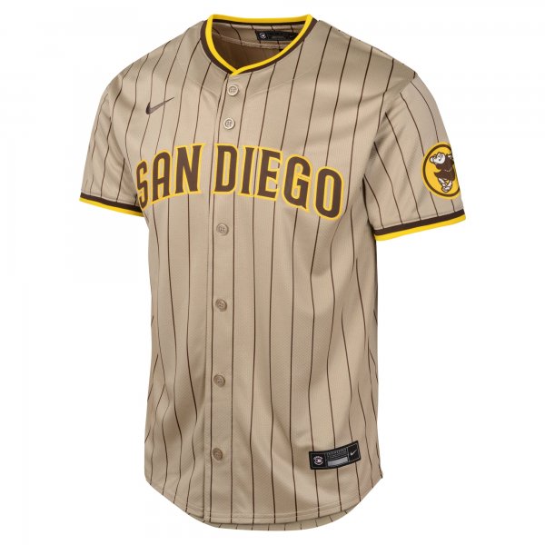 Youth San Diego Padres Nike Tan Alternate Limited Jersey