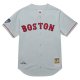 Men's Boston Red Sox David Ortiz Mitchell & Ness Gray 2004 Cooperstown Collection Throwback Jersey