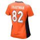 Women's Denver Broncos Adam Trautman Nike Orange Team Game Jersey