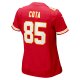 Women's Kansas City Chiefs Chase Cota Nike  Red  Game Jersey