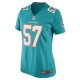 Women's Miami Dolphins Brennan Scarlett Nike Aqua Game Jersey