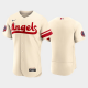 Men's Los Angeles Angels 2022 City Connect Cream Blank MLB Flex Base Jersey