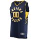 Youth Indiana Pacers Fanatics Navy Fast Break Custom Replica Jersey - Icon Edition