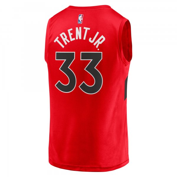 Youth Toronto Raptors Gary Trent Jr. Fanatics Red Fast Break Replica Jersey - Icon Edition