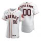 Houston Astros Custom Men's Nike White 2020 Jersey