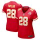 Women's Kansas City Chiefs Keith Taylor Nike  Red Team Game Jersey