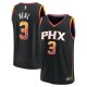 Men's Phoenix Suns Bradley Beal Fanatics Black Fast Break Player Jersey - Statement Edition